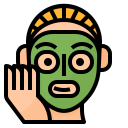 Máscara facial icono