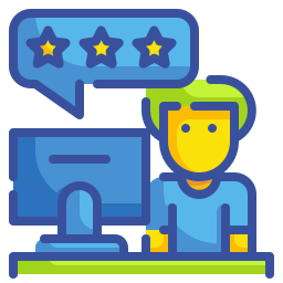 Customer review icon