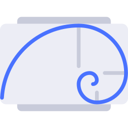 Golden ratio icon