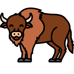 bisonte icona