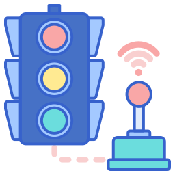 Traffic control icon