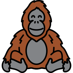 orangutan ikona