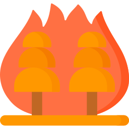 incendio icona