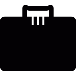Office briefcase icon