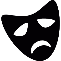 máscara de teatro Ícone