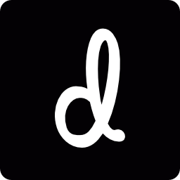 Dribbble logotype icon