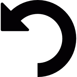 flecha de recuperación icono