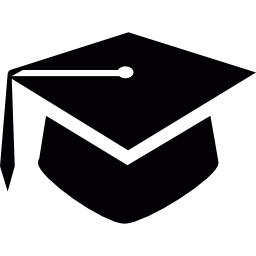 Graduation hat icon