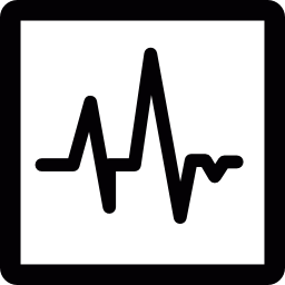 monitor del cuore icona