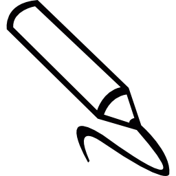 matita da scrittura icona
