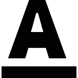 podkreślona litera ikona