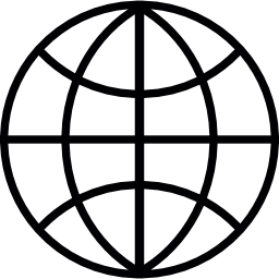 globalne logo siatki ikona