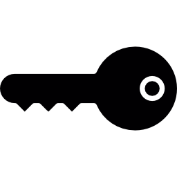 Key facing Left icon