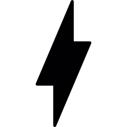 elektrischer lichtbolzen icon