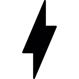 Электрический световой болт иконка