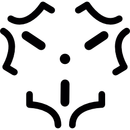 dreieckiges fadenkreuz icon