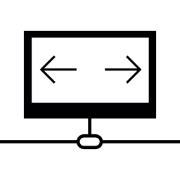 router mit bildschirm icon