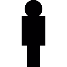 człowiek stojący ikona