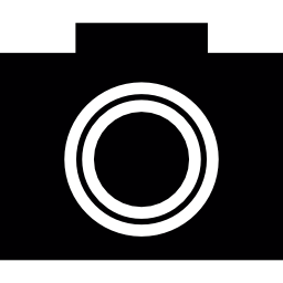 cámara digital antigua icono