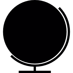 esfera do planeta Ícone