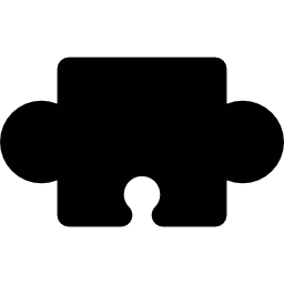 klein puzzelstukje icoon