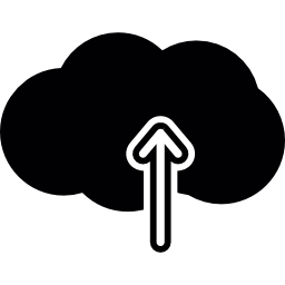 Upload to cloud icon