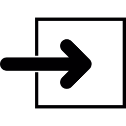 freccia di accesso icona