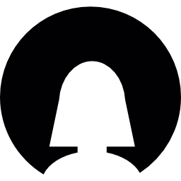 Female user Circle icon