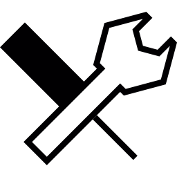 Wrench and Screwdriver crossed icon