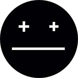 Depressed face icon