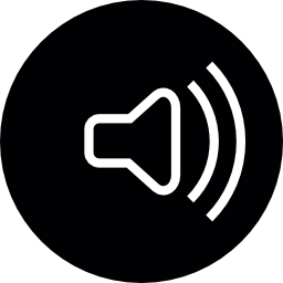 Speaker Circular Button  icon