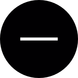 マイナス記号の細い線 icon