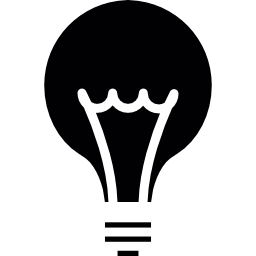 Vintage Light Bulb icon