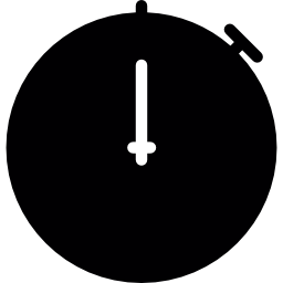 cronómetro redondo icono
