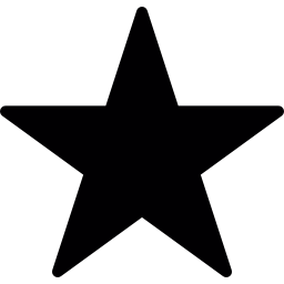 símbolo favorito icono