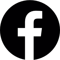 logotipo circular de facebook icono