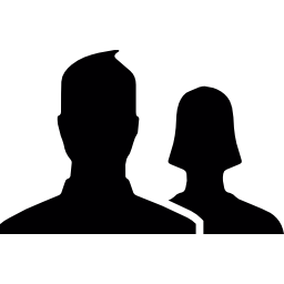 man en vrouw avatar icoon