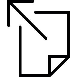 exportar documento icono