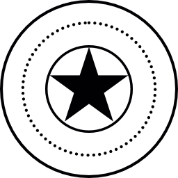 scudo di capitan america icona