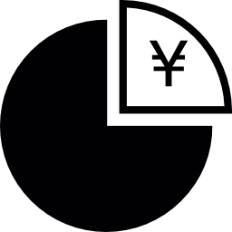 Yen Pie Chart icon