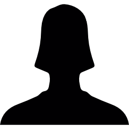 avatar de usuario femenino icono