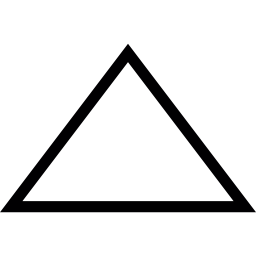 pirámide geométrica icono