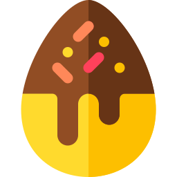 Ovo de chocolate Ícone