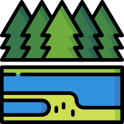 Coniferous swamp icon