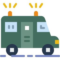 Armored truck icon