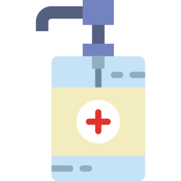 Hand sanitizer icon