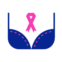 Breast cancer icon