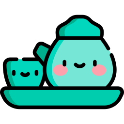 Tea set icon