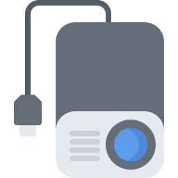 Mini proyector icono