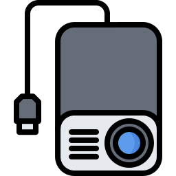 Mini projector icon